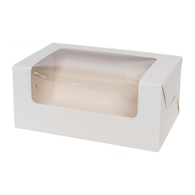 CAKE BOX WINDOW LONG 7" 180X110X80 5PCS