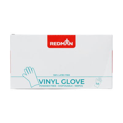 GLOVES VINYL (POWDER FREE) M 100PC