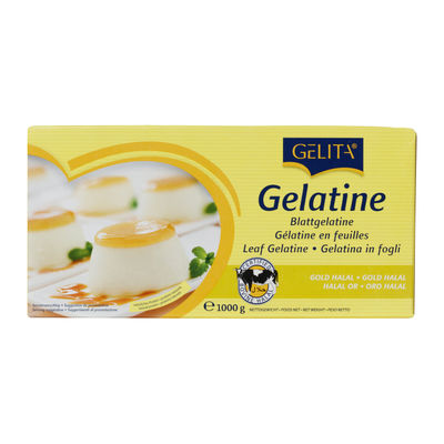 GOLD GELATINE LEAF 1KG