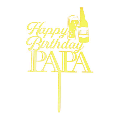 ARCYLIC PICK HAPPY BIRTHDAY PAPA