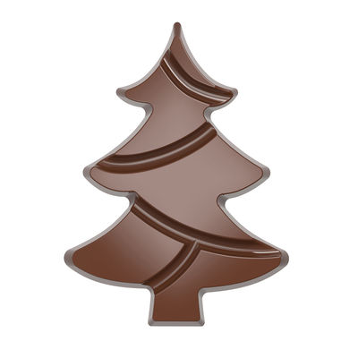 TABLET CHOCOLATE MOULD XMAS TREE 2CAV CW12008