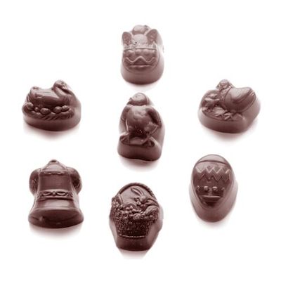 CHOCOLATE MOULD EASTER 7FIG 21CAV CW1485