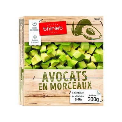 FROZEN AVOCADO PIECES 300G