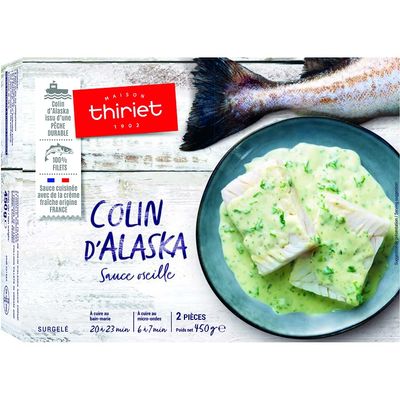 FROZEN ALAKSA COLEY W SORREL SAUCE 450G