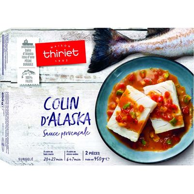 FROZEN ALAKSA COLEY WITH PROVENCAL SAUCE 450G