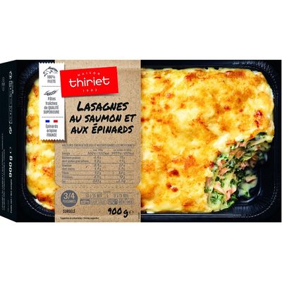 FRZ LASAGNE SALMON AND SPINACH 900G