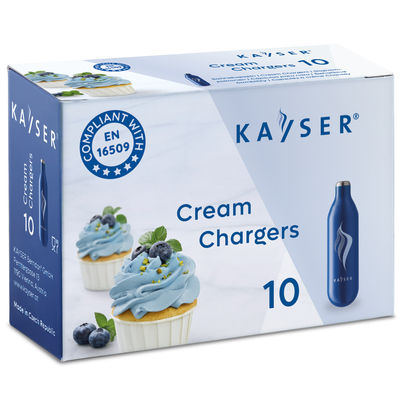 CREAMER GAS CHARGERS BLUE 10PC