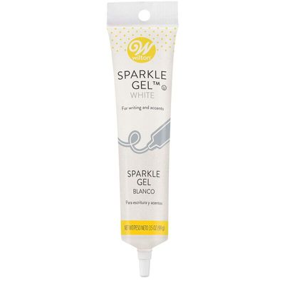 WHITE SPARKLE GEL 704-107 3.5OZ