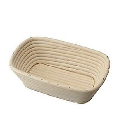 BAMBOO OVAL BREAD PROOFING BASKET(L) 260X150X80MM