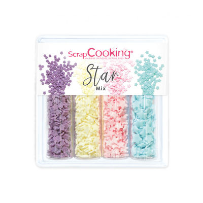 STAR MIX SUGAR SPRINKLES SET 52G