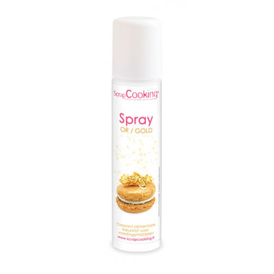 GOLD FOOD COLOUR SPRAY 75ML