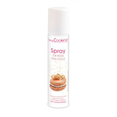 PINK GOLD FOOD COLOUR SPRAY 75ML