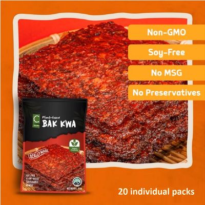 BAK KWA PLANT-BASED 160G 20PC