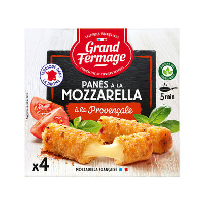 BREADED MOZZARELLA STICK CHEESE 4X25G