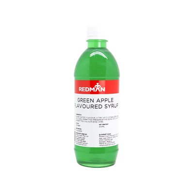 GREEN APPLE FLAVOURED SYRUP 510ML