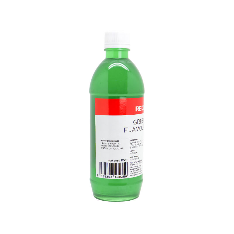 GREEN APPLE FLAVOURED SYRUP 510ML image number 1
