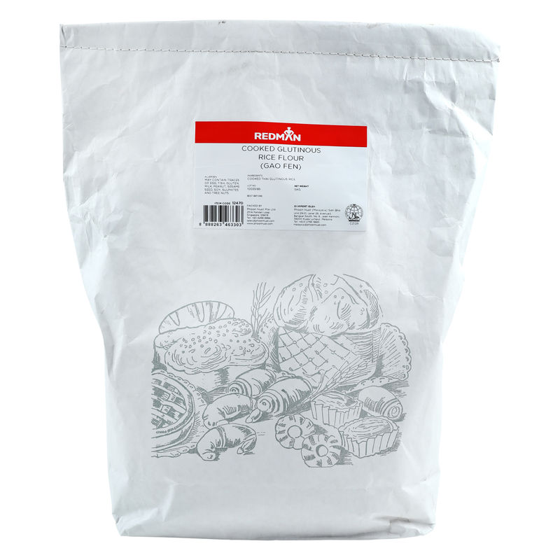 COOKED GLUTINOUS RICE FLOUR (GAO FEN) 5KG