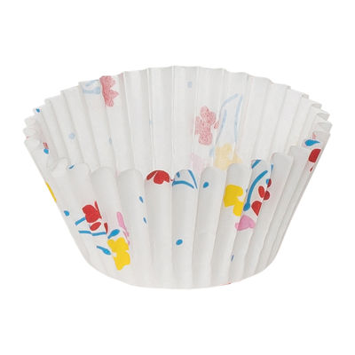GREASEPROOF BAKING CASE 73MM FLORAL 500PCS
