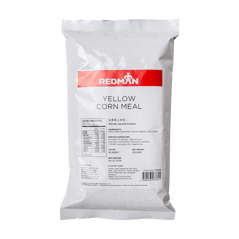 YELLOW CORN MEAL 500G image number 0