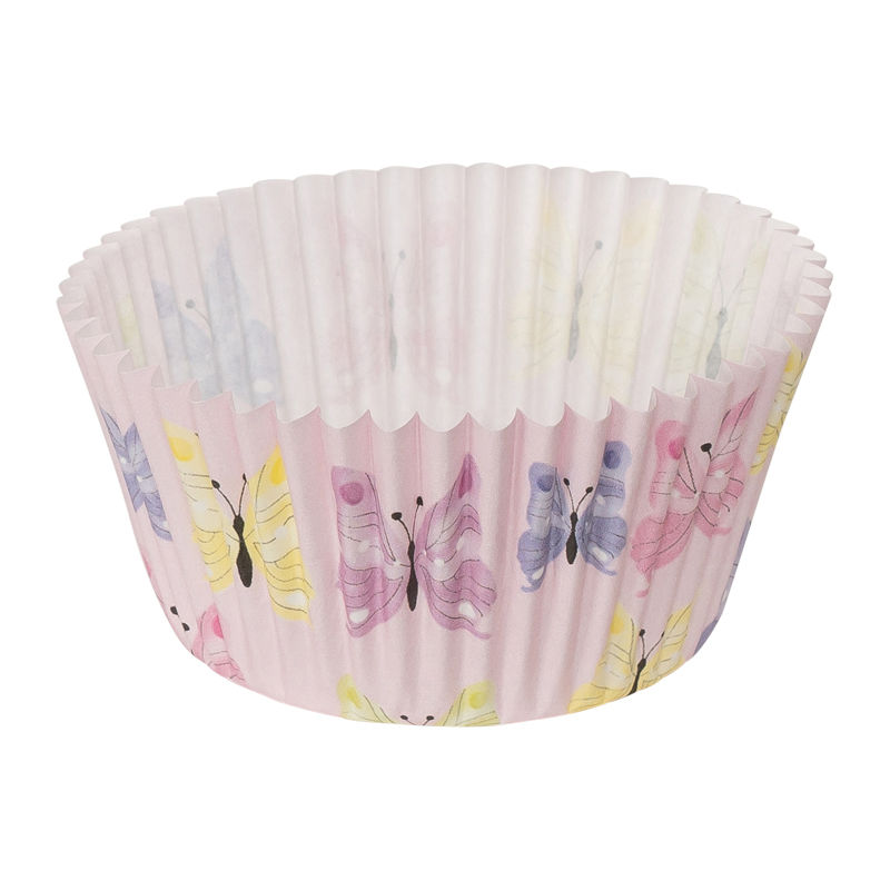GREASPROOF BAKING CASE 11CM BUTTERFLY 500PCS image number 0