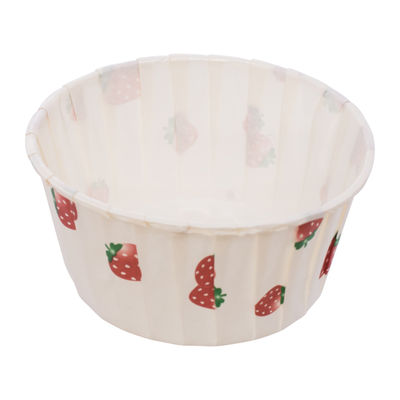 SOUFFLÉ BAKING CASE STRAWBERRY 62X40MM 50PCS