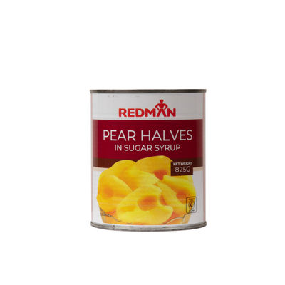 PEAR HALVES IN SYRUP 825G