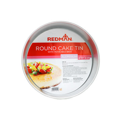 ROUND BAKING TIN 10"X3" (LOOSE BASE)