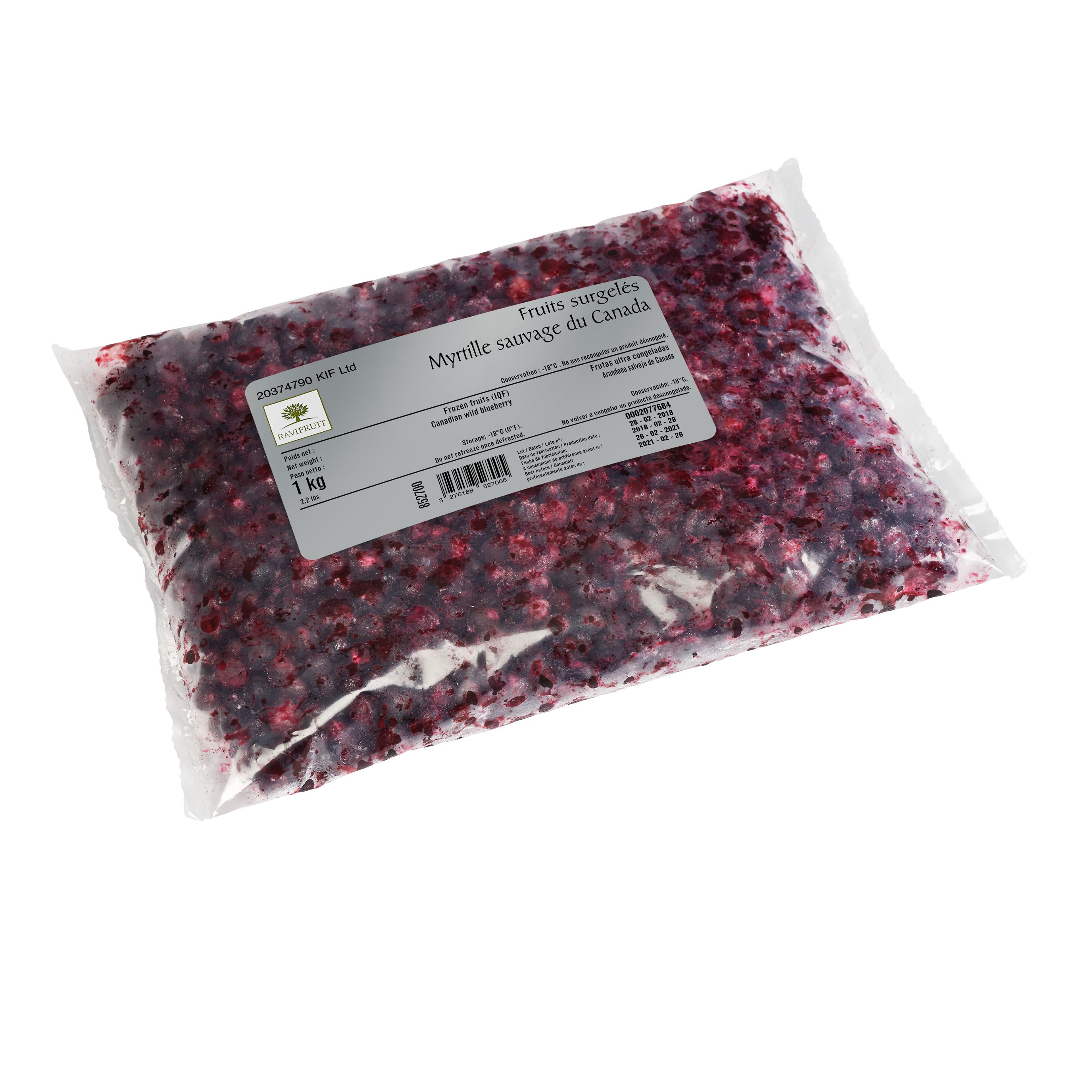 RedManShop | IQF BLUEBERRY (WILD) 8527 1KG