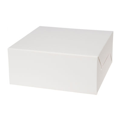 CAKE BOX PLAIN WHITE 7X7X3" 5PCS