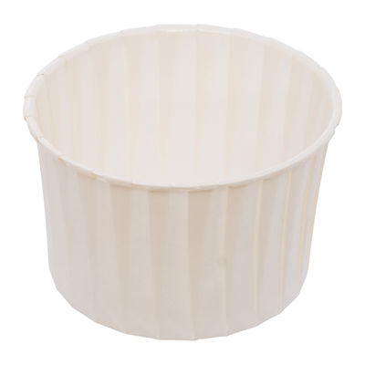 SOUFFLE BAKING CASE WHITE 60X44MM 50PC