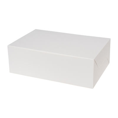 CAKE BOX PLAIN WHITE 6X9X3" 5PCS