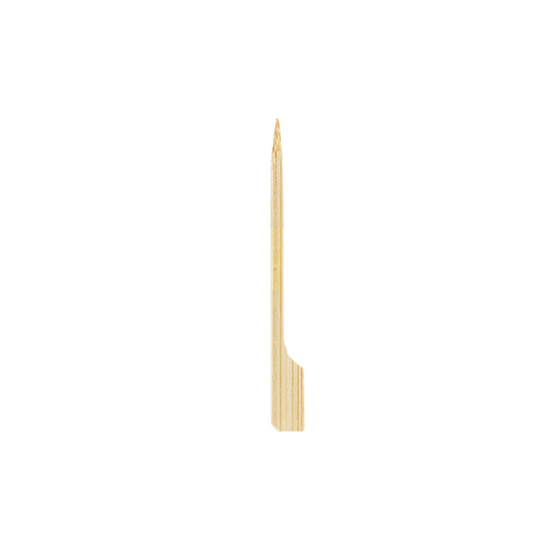 BAMBOO SKEWER PADDLE 9CM 100PC image number 1