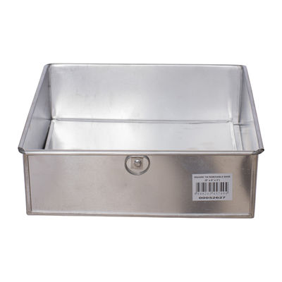 SQUARE BAKING PAN 9X9X3" (REMOVABLE BASE)