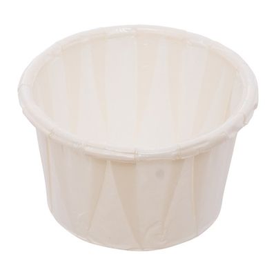 SOUFFLE BAKING CASE WHITE 44X35MM 100PCS