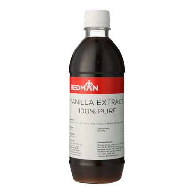 100% PURE VANILLA EXTRACT 500ML