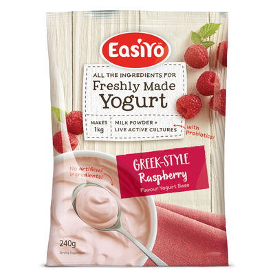 GREEK RASPBERRY YOGHURT POWDER 240G