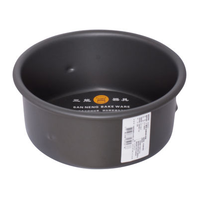 6" HARD ANODIZED DEEP ROUND CAKE PAN FIXED SN5027