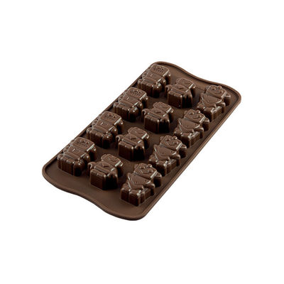 SILICON CHOCOLATE MOULD ROBO SCG18 22.118.77.0065