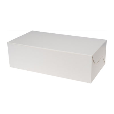 CAKE BOX PLAIN WHITE 7X13X4" 5PCS