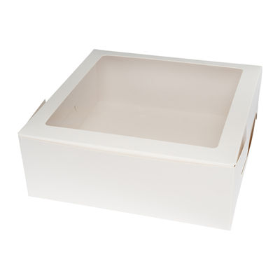 CAKE BOX WINDOW SQUARE 11" 280X280X100 2PCS