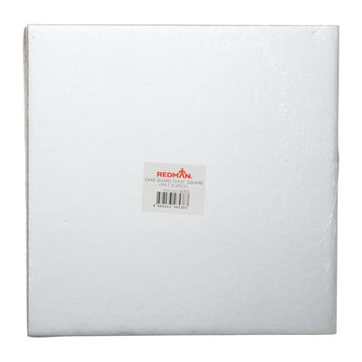 CAKEBOARD 10" SQUARE/SILVER 5PCS