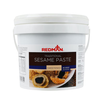 BLACK SESAME PASTE -SWEETENED 3KG