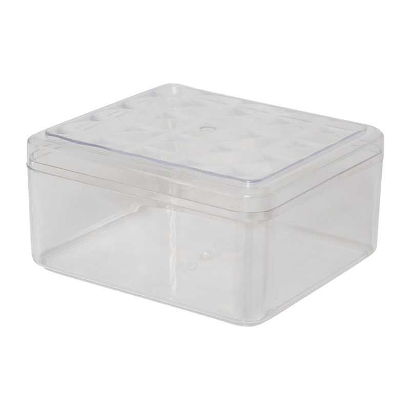 CLEAR RECTANGLE PS CONTAINER 120X136XH68MM FF2706 image number 0