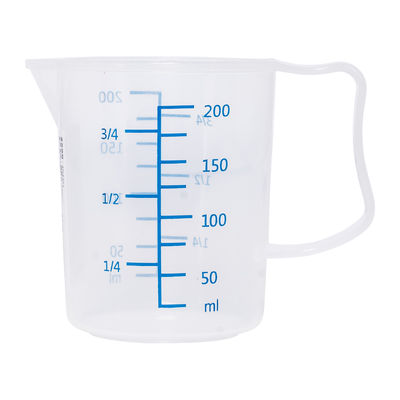 500ml Clear Plastic Mixing Cups Graduated Measuring Cups - China Pitcher  and Plastic Pitcher price