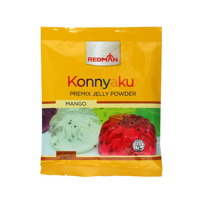 KONNYAKU PREMIX JELLY POWDER MANGO 100G