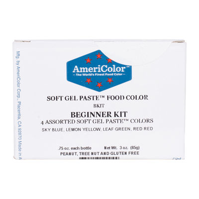 SOFTGEL COLOR PASTE BEGINNER KIT 0.75OZ