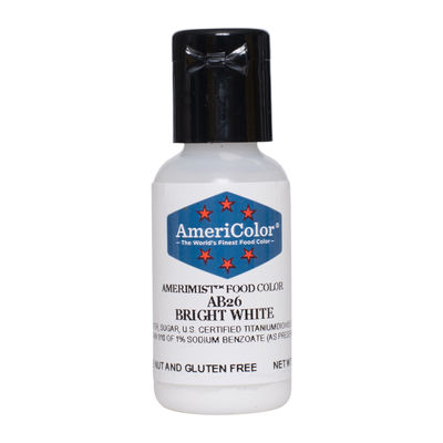 AIRBRUSH COLOR BRIGHT WHITE SHEEN 0.65OZ