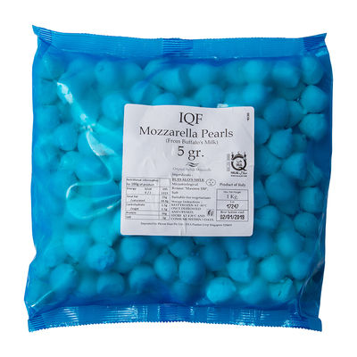 IQF 5G PEARLS BUFFALO MOZZARELLA 1KG