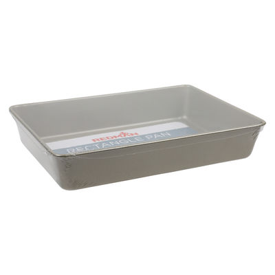 BAKING PAN  OBLONG 13.6X9.8X2.5" N/S