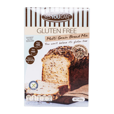 GLUTEN FREE MULTIGRAIN BREAD MIX 400G